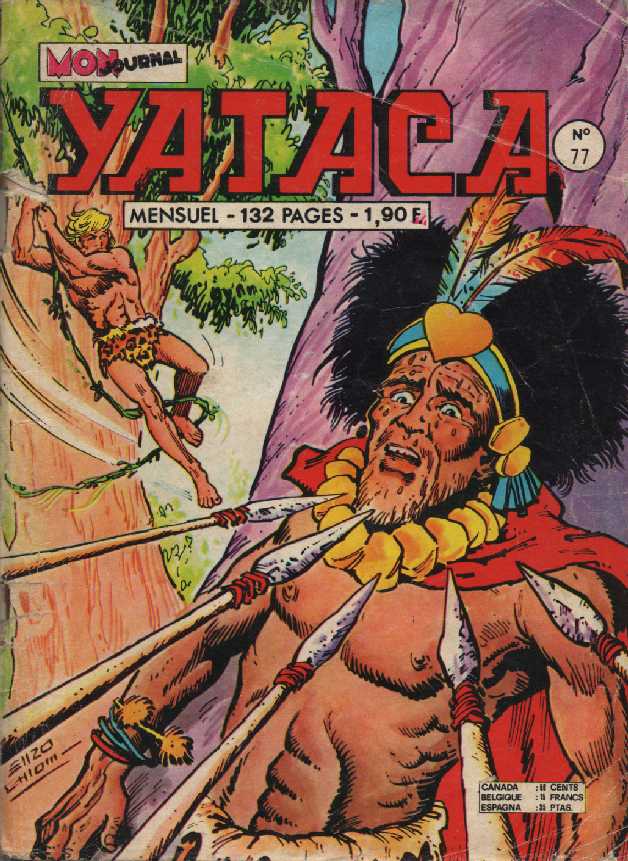 Scan de la Couverture Yataca n 77